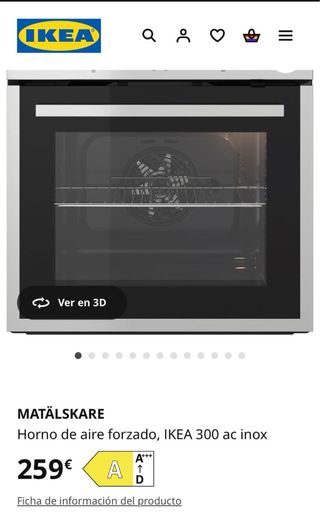 Horno Ikea semi nuevo