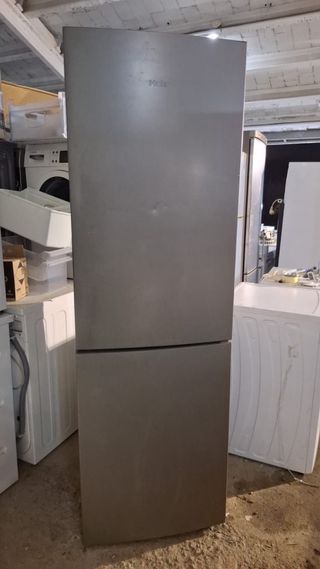 Nevera Haier plateada