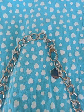 Borsa nera con catena