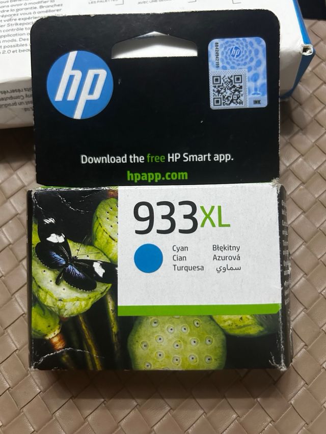 Tinta HP 933XL Cyan