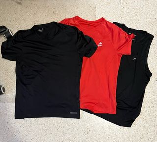 Pack 3 Camisetas Deportivas Transpirables
