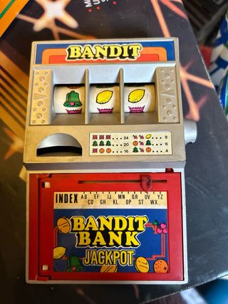 Máquina Tragaperras Juguete Bandit Bank