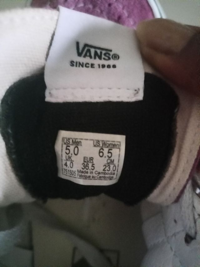 Zapatillas altas Vans niñ@