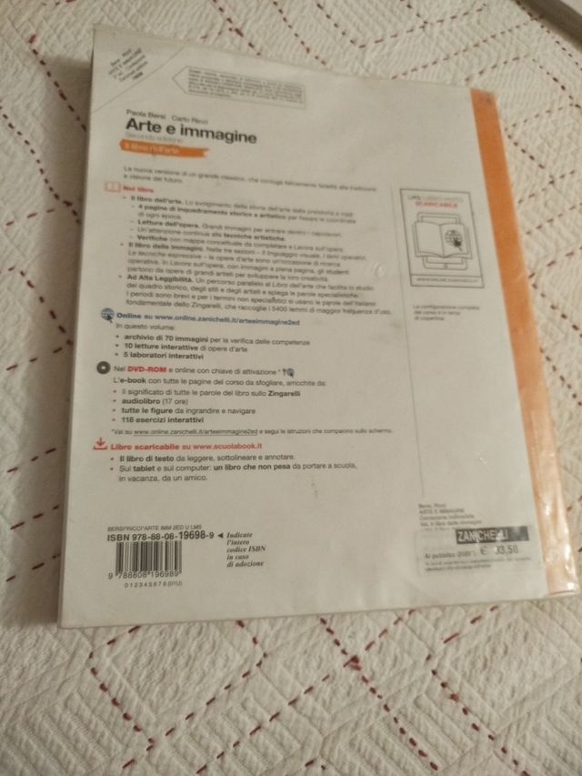 ARTE E IMMAGINE - 2 volumi ISBN 9788808196989