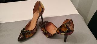 Zapatos de tacón Blay multicolor terciopelo