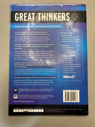 GREAT THINKERS B1 Workbook and Digital Workbook