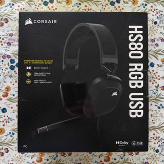 Corsair HS80 RGB USB - Headset gaming color negro