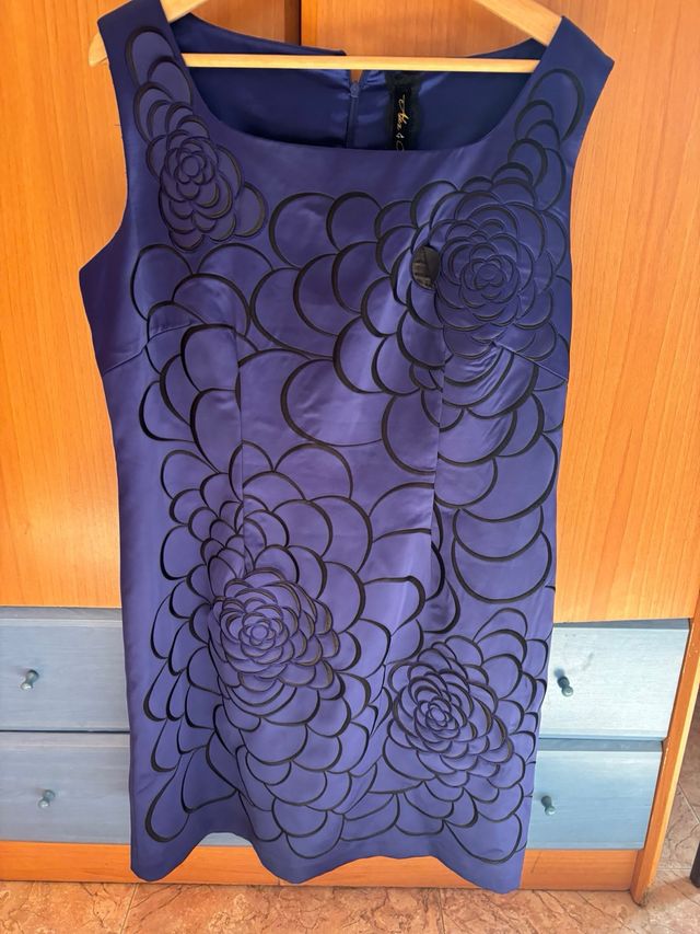 Vestido Alex & Claude Azul Talla 48