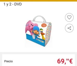 Pocoyó Temporada 1 y 2 DVD