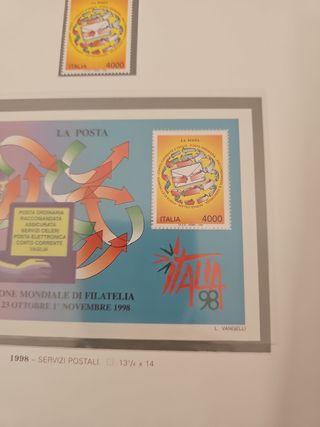 Francobollo Italia 1998 - Servizi Postali