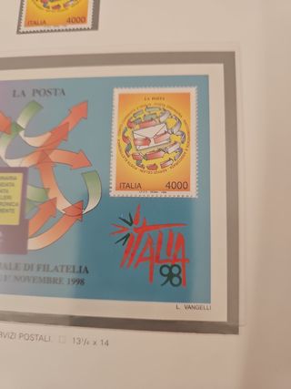 Francobollo Italia 1998 - Servizi Postali