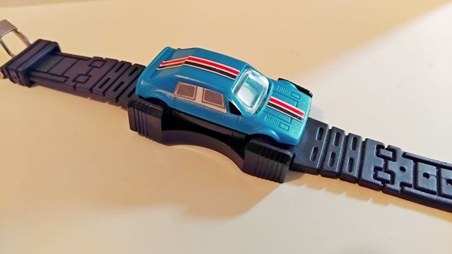 Reloj Coche Juguete Años 80