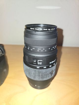 Sigma DG 70-300mm f/4-5.6 Teleobjetivo