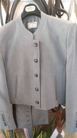 Traje de caballista gris Jimenez