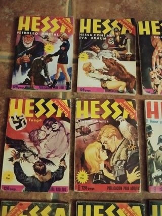 Lote cómics antiguos Hessa