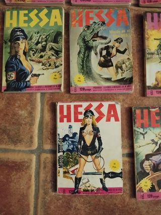 Lote cómics antiguos Hessa