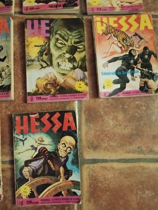 Lote cómics antiguos Hessa
