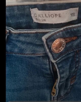 Jeans Calliope strappati blu