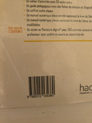 Libro frances Illico 1 Bachillerato