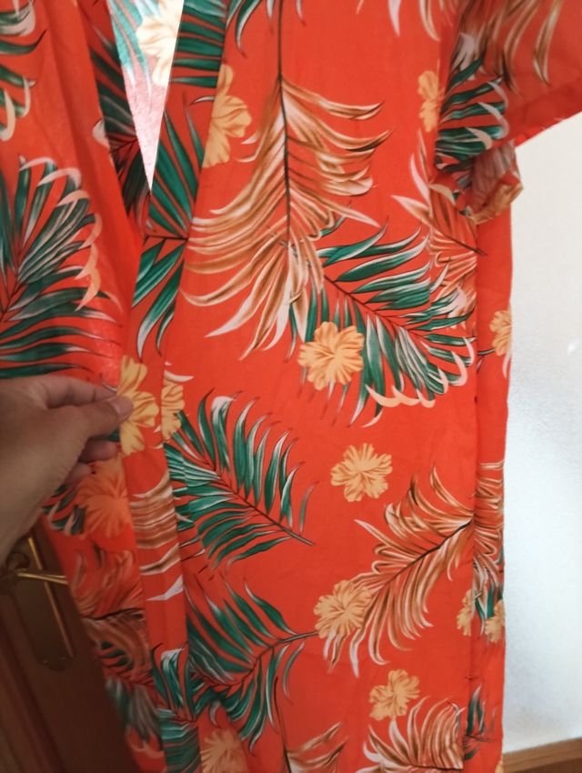 Traje túnica y pantalón verano