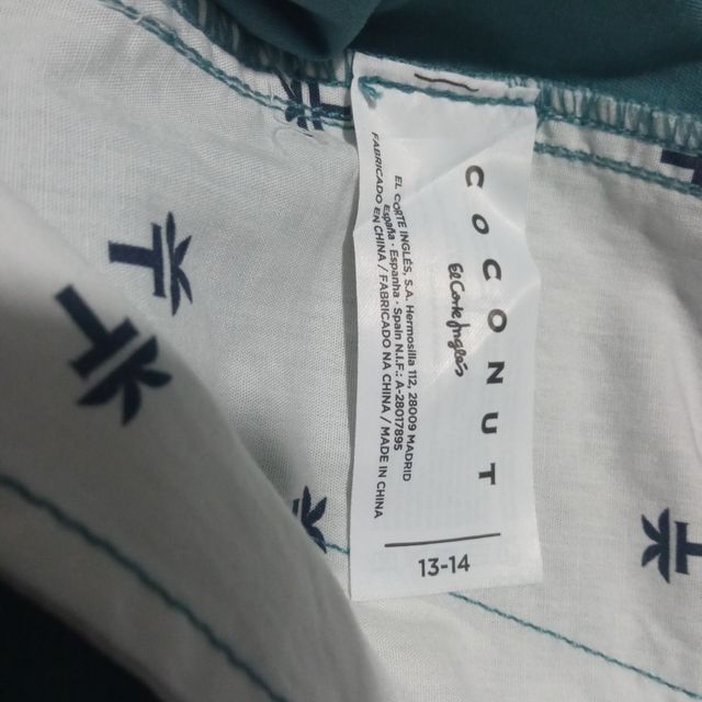 Pantalón Coconut 13-14 años