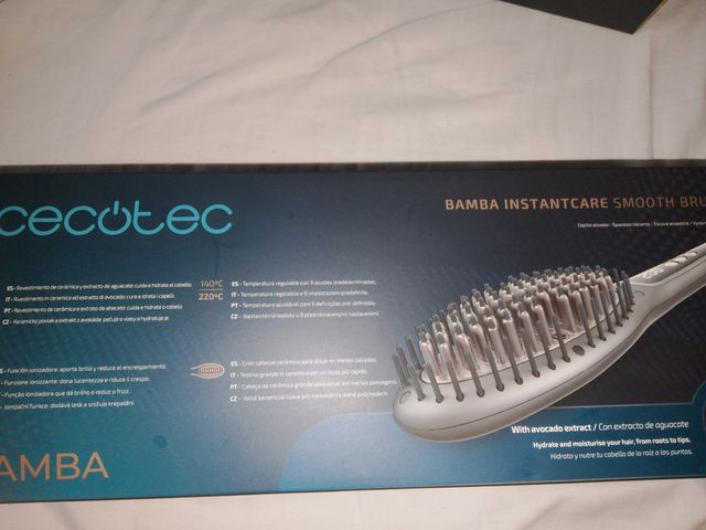 Cepillo Alisador Cecotec Bamba