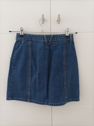 Falda vaquera Stradivarius