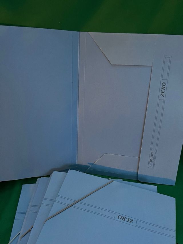 11 Carpetas con goma