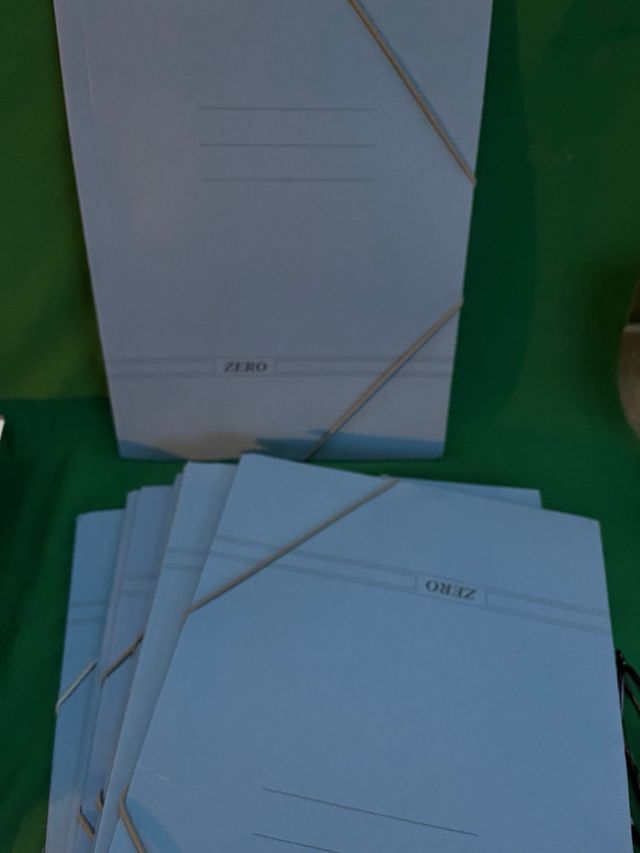 11 Carpetas con goma