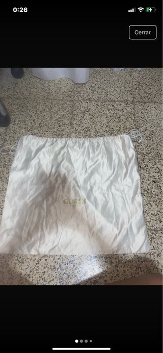 Bolsa Guess beige original