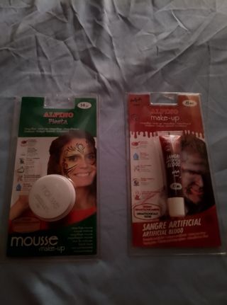 Maquillaje Alpino Fiesta y Sangre Artificial