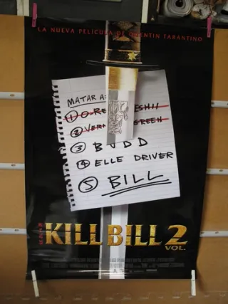 Póster Cine Kill Bill II