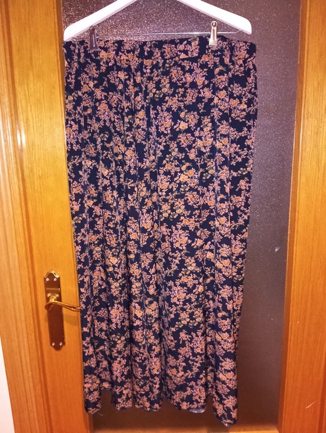 Falda vintage floral