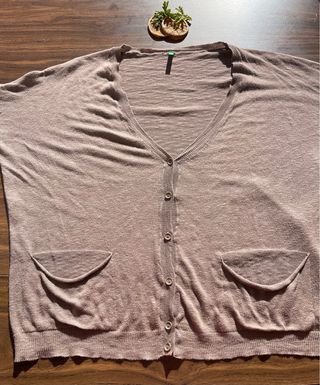 Cárdigan beige