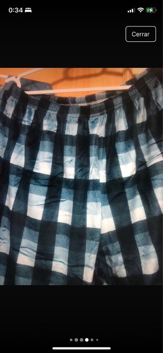 Pijama invierno mujer gris con erizo