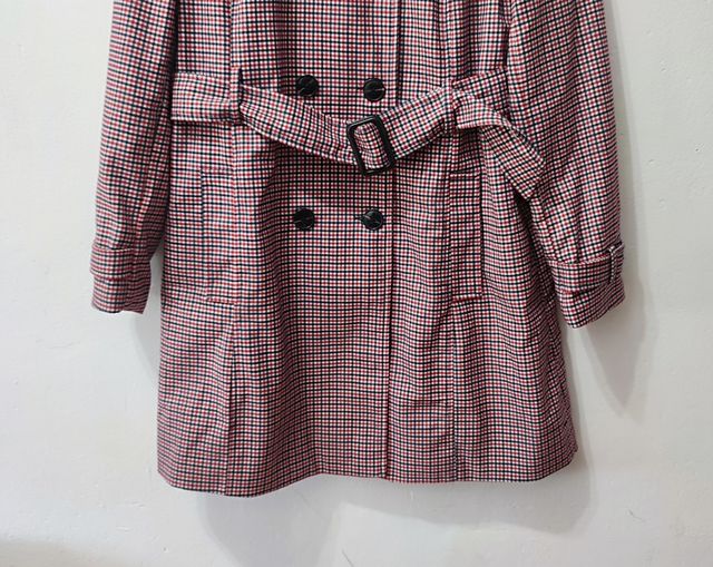 Gabardina de cuadros Stradivarius mujer Talla M