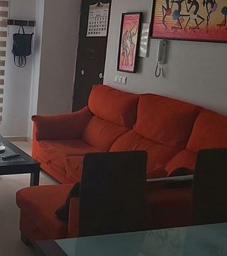 Sofá Chaise Longue Naranja
