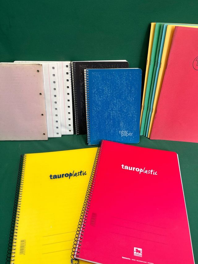 Lote de libretas