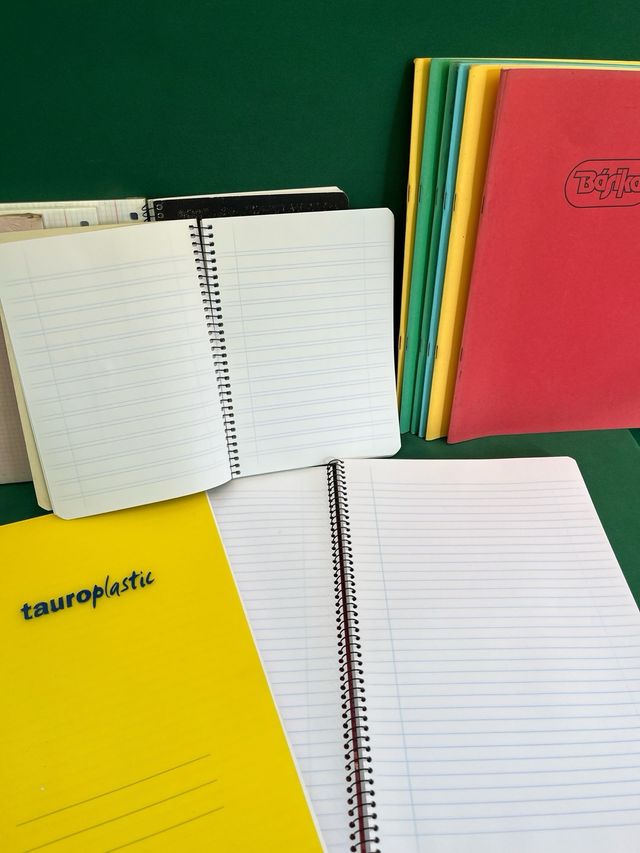Lote de libretas