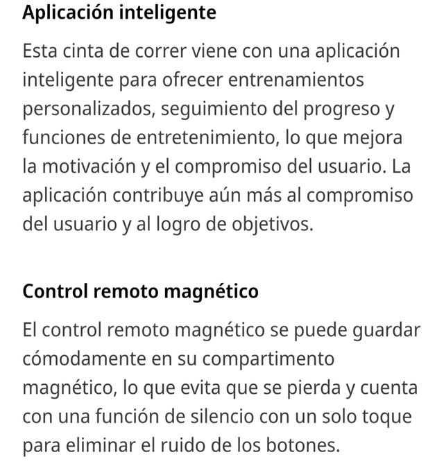 Cinta de Correr Urevo Spacewalk E3s