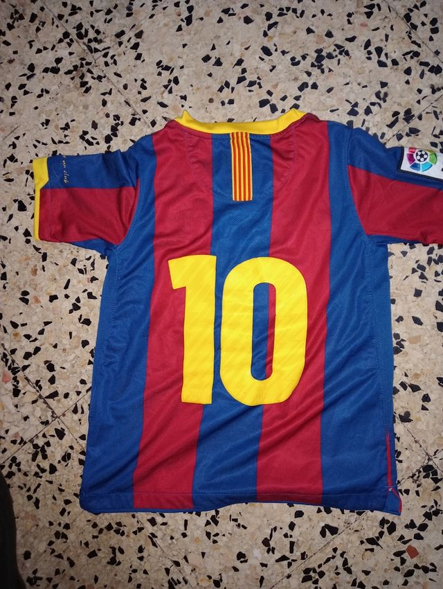Camiseta Fútbol Infantil FC Barcelona Nike