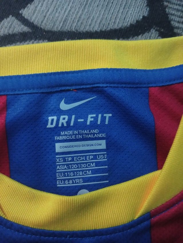 Camiseta Fútbol Infantil FC Barcelona Nike