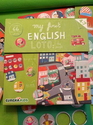 My First English Loto: The People