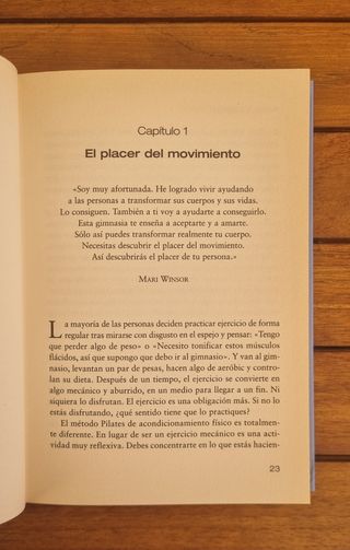Libro: Pilates - Mari Winsor 