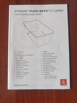 Bañera Stokke plegable