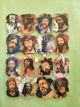 El Cautivo troquelado lámina cromos jugar