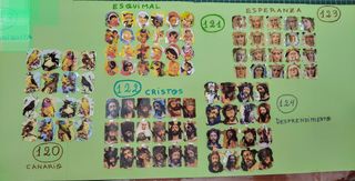 El Cautivo troquelado lámina cromos jugar