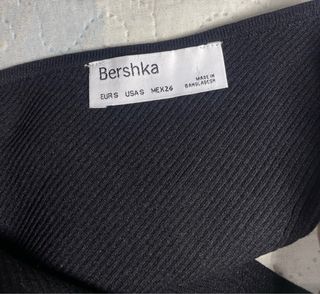 Paio di abiti corti neri firmati Bershka