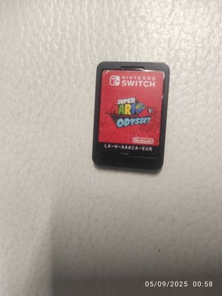 Cartucho Super Mario Odyssey Nintendo Switch