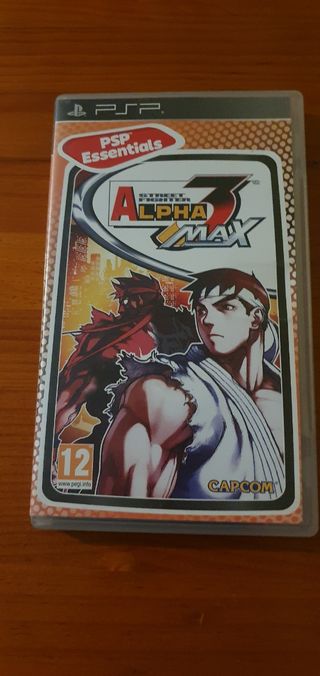 Caja Vacía PSP Street Fighter Alpha 3